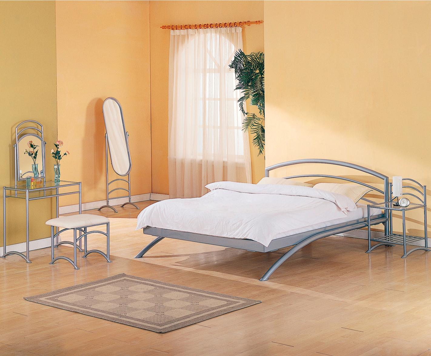 Furniture, Premier Ellipse Arch Platform Bed Frame